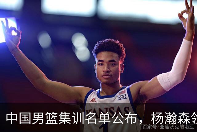 中国男篮集训名单公布，杨瀚森领衔 赵睿、周琦、张镇麟三悍将缺席